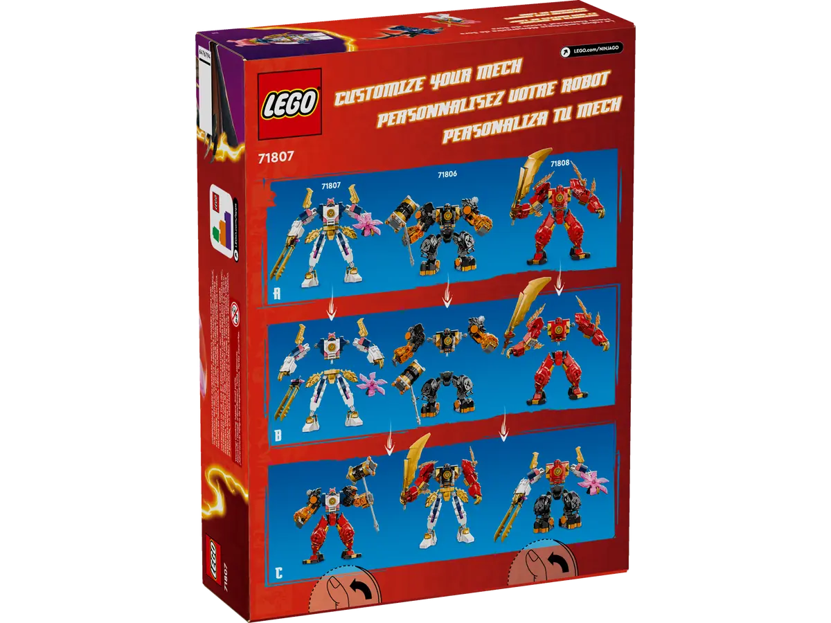 LEGO NINJAGO 71807 Mech Elemento Tech di Sora Giochi per Bambini 7