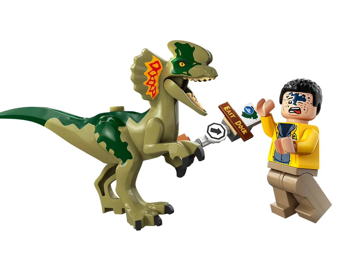 Lego jurassic world centro di soccorso dei baby dinosauri