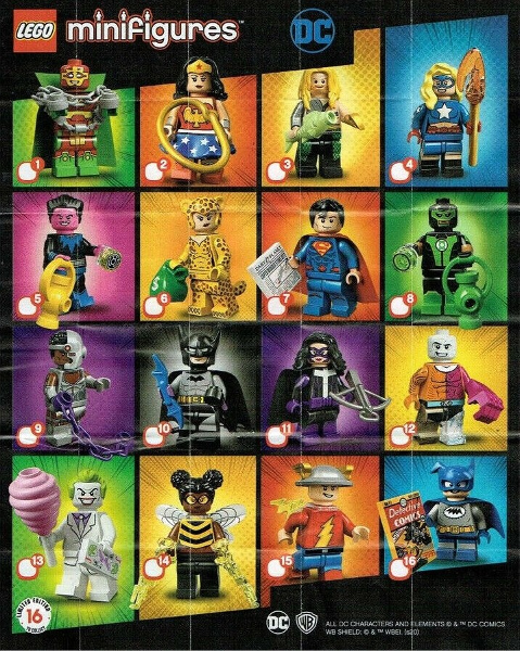 Serie completa 71026 DC Super HEROS