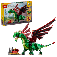 LEGO CREATOR 3in1 31161 Drago medioeval