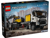 LEGO TECHNIC 42175 Autocarro Volvo FMX ed Escavatore elettrico EC230 AGOSTO