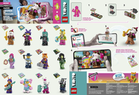 Minifigure, Vidiyo Bandmates, Series 1 serie completa 12 personaggi