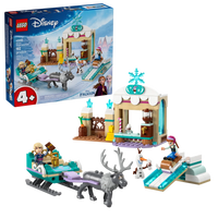 LEGO DISNEY 43256 Avventura sulla slitta di Anna