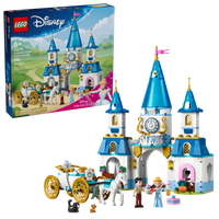 LEGO DISNEY 43275 Castello e carrozza di Cenerentola