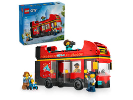 LEGO CITY 60407 Autobus turistico rosso a due piani