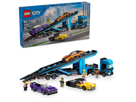 LEGO CITY 60408 Camion trasportatore con auto sportive
