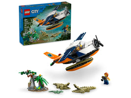 LEGO CITY 60425 Idrovolante dell’Esploratore della giungla