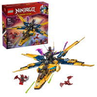 LEGO® NINJAGO 71833 Jet Super Storm di Ras e Arin