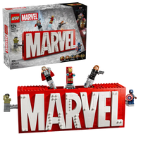 LEGO MARVEL 76313 Logo e Minifigure MARVEL USCITA GENNAIO