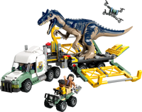 LEGO JURASSIC 76966 Missione dinosauro: camion di trasporto dell’allosauro