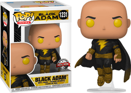 Black Adam POP! Movies Vinyl Figure Black Adam Flying Glow in the Dark Limited 9 cm