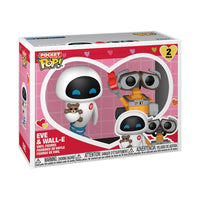 VALENTINES - Pocket Pop 2 Pack- Wall-E & Eve