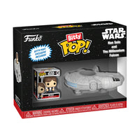 STAR WARS - Bitty Pop Ride - Han Solo with Milennium Falcon