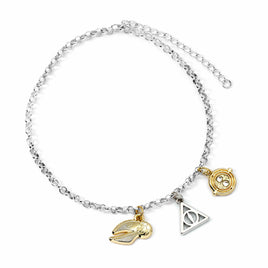 HARRY POTTER - Symbols - 3 Charms Bracelet