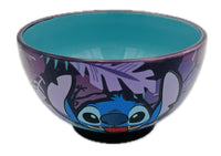 STITCH - Purple Flower - Ceramic Bowl in Gift Box - 600ml