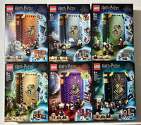 LEGO HARRY POTTER Libri 76382 76383 76384 76385 76396 76397 con libro dei mostri in omaggio