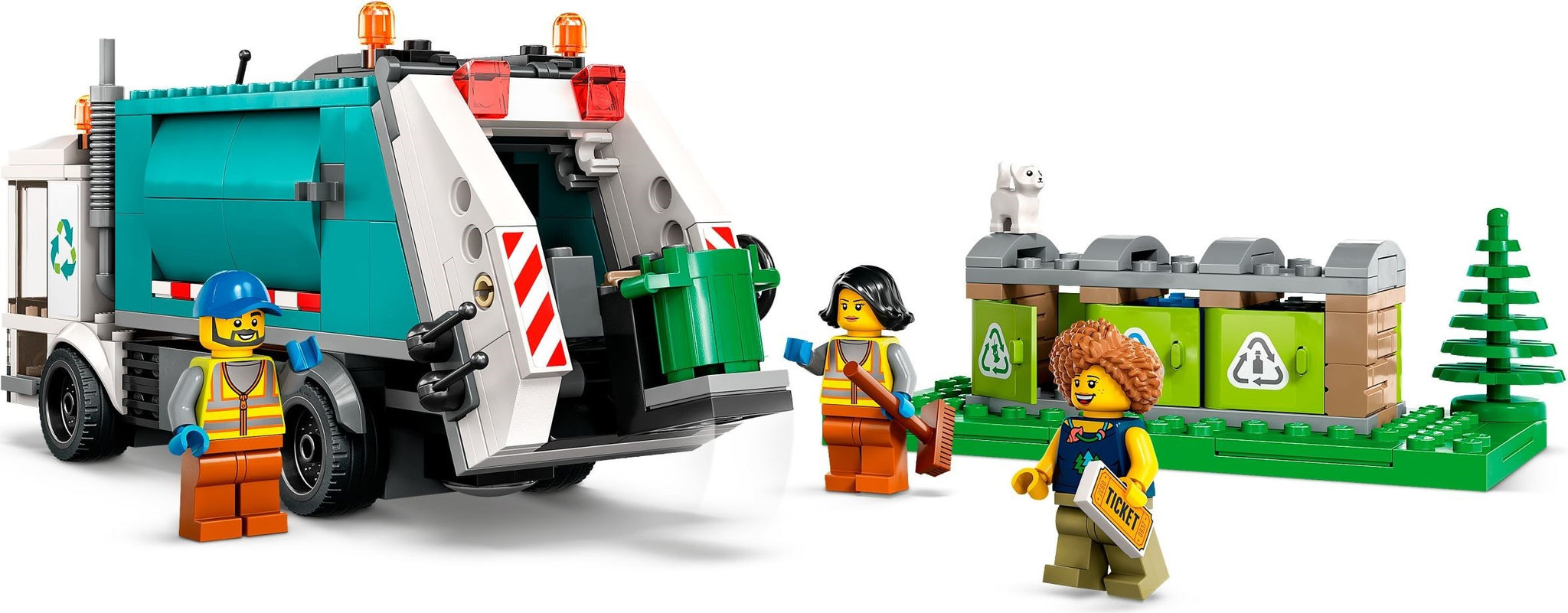 LEGO CITY CAMION PER IL RICICLAGGIO DEI RIFIUTI 60386