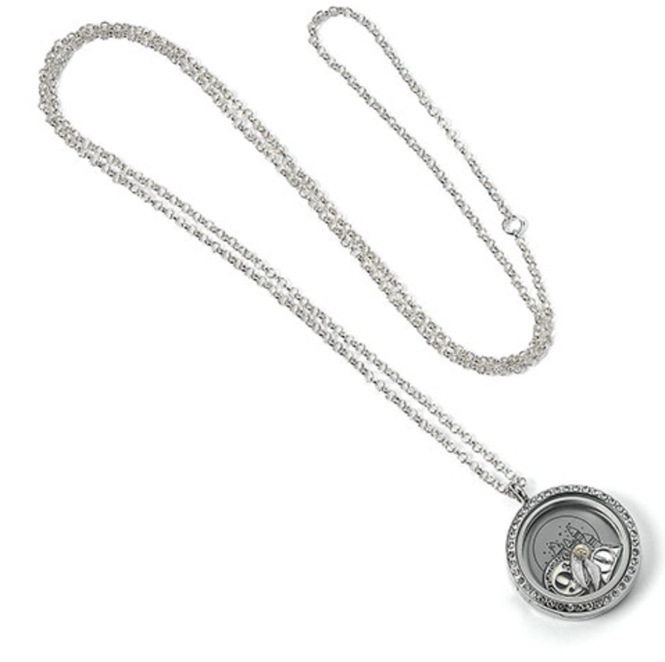 Collana con Medaglione e Charms - Harry Potter