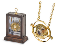 Collana Giratempo ( Time Turner ) con Teca in legno